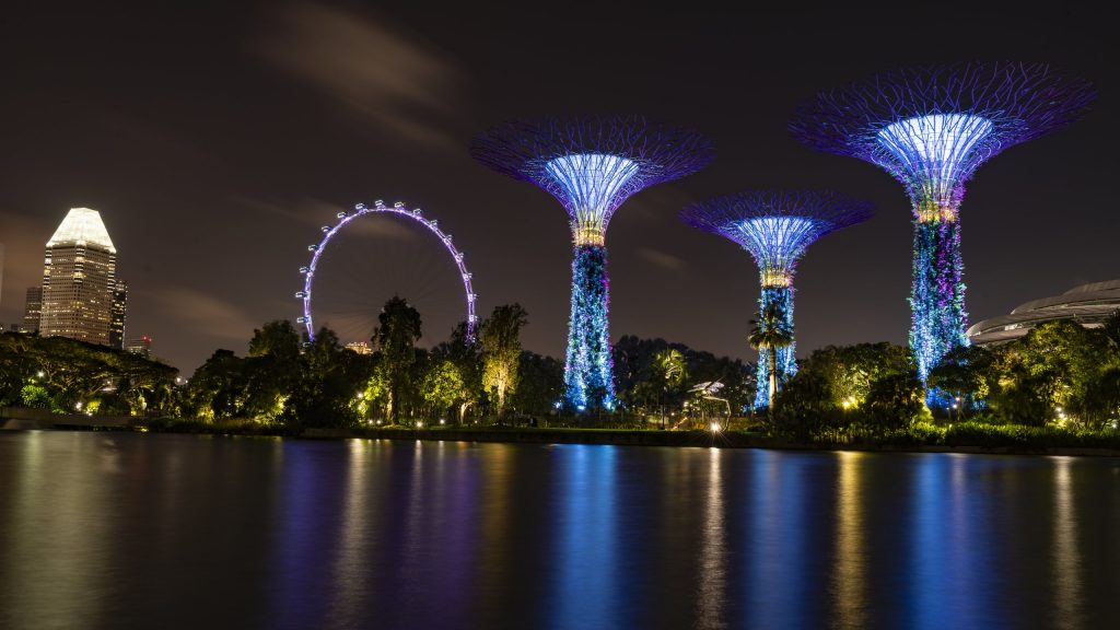 Gardens by the Bay in Singapur