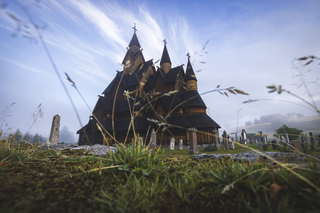 Heddal Stabkirche in Norwegen