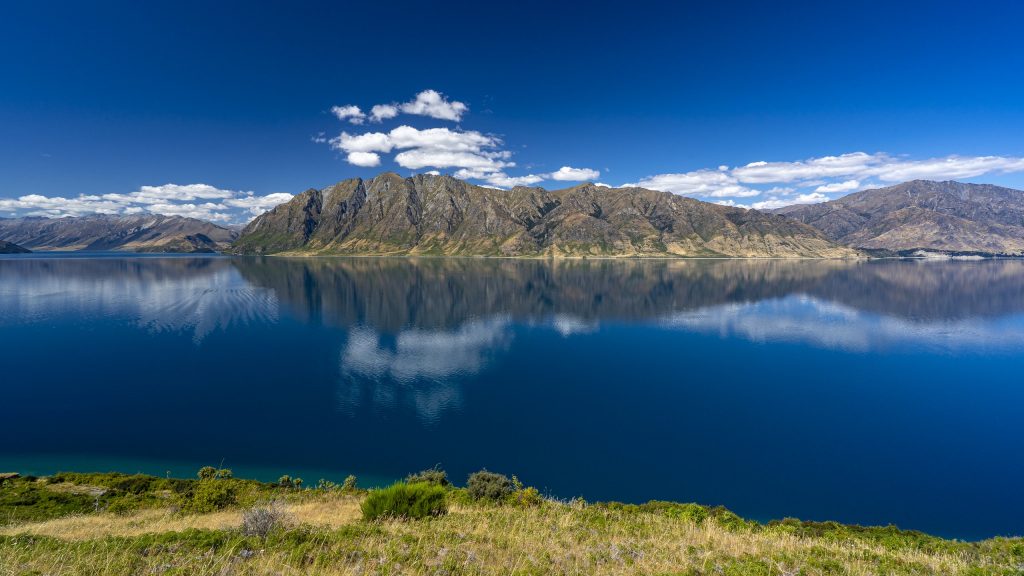 Lake Hāwea auf der Südinsel von Neuseeland