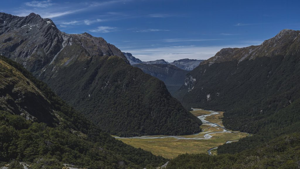 Mount Aspiring Nationalpark auf der Südinsel Neuseelands
