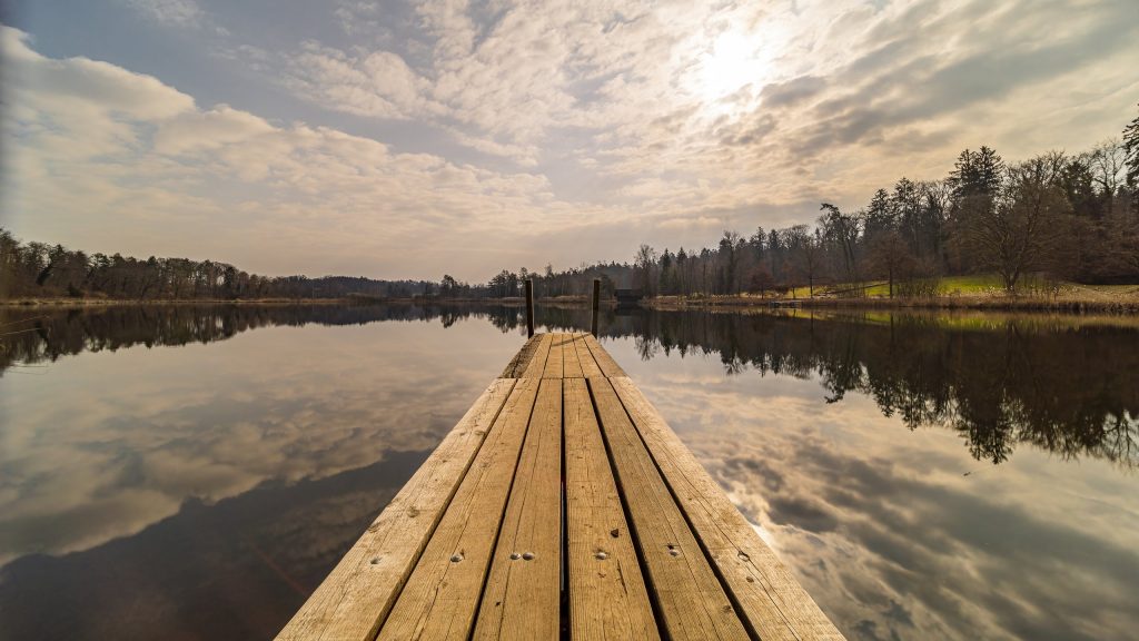 Steg am See