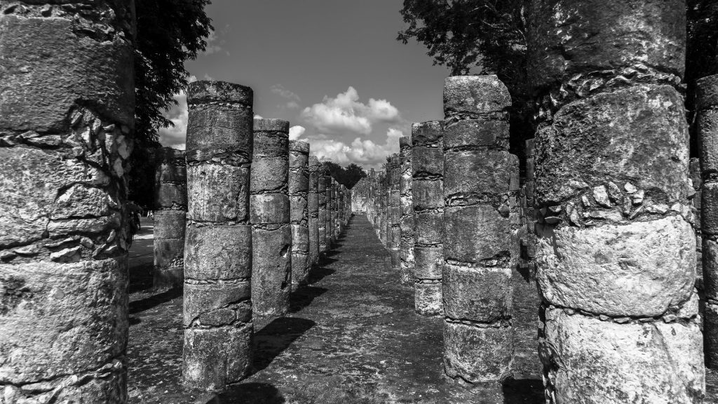 Tausend Säulen (Grupo de las Mil Columnas) in Chichén Itzá