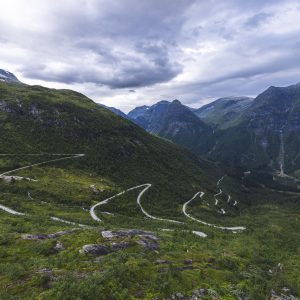Trollstigen in Norwegen